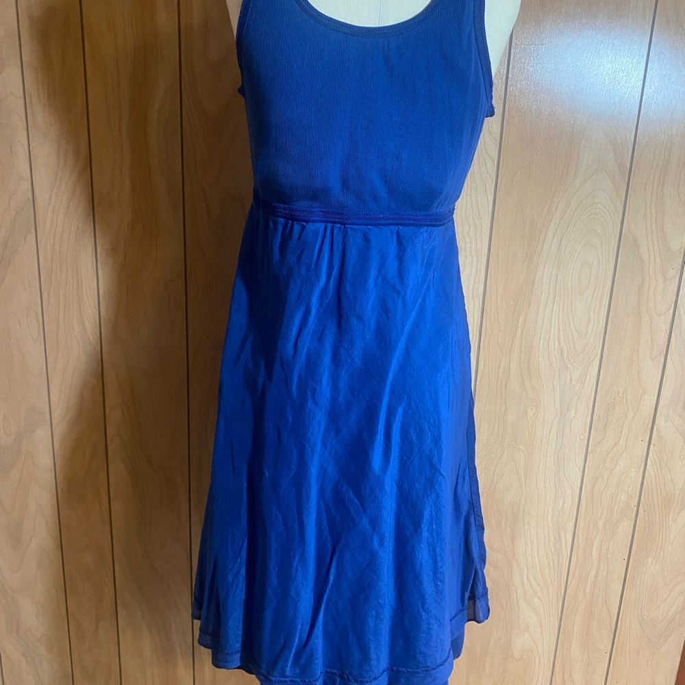 Athleta Blue Sleeveless Dress